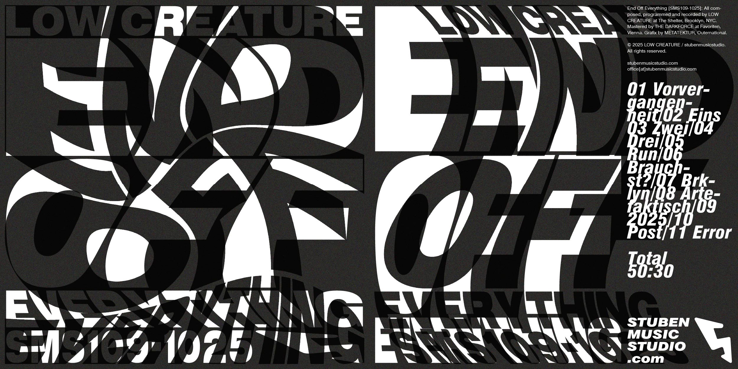 End Off Everything, Low Creature